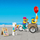 Lodër ndërtuese Lego City Ice Cream Shop 60363, dyqan akulloresh, 3 minifigura, shumëngjyrëshe