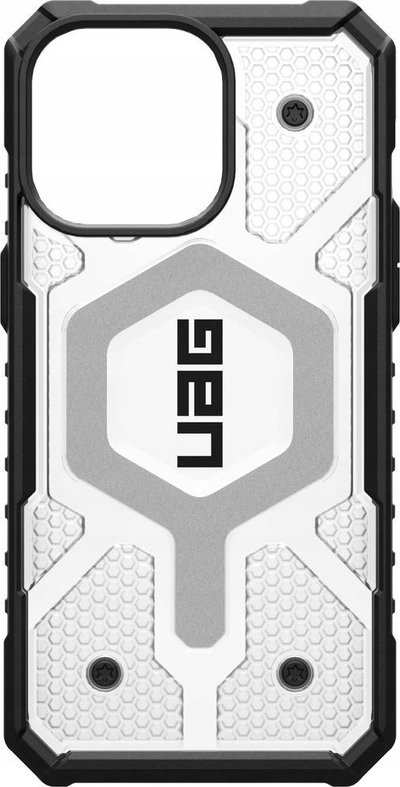 Mbulesë telefoni UAG Plasma Ice për iPhone 15 Pro Max, 6.7", rezistente ndaj goditjeve, transparente