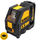 Nivel lazer kryq DeWalt DCE0825D1R QW, rreze jeshile, 10.8V, i verdhë e zi