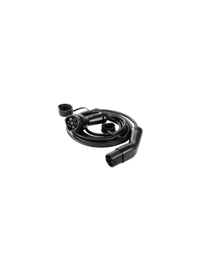 Kabllo karikimi për makina elektrike Type 2, 32A, 7.2kW, 5m, e zezë