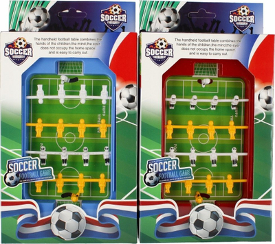 Lojë tavoline futbolli Mega Creative 523933, 37cm, plastike, me ngjyra nga të gjitha
