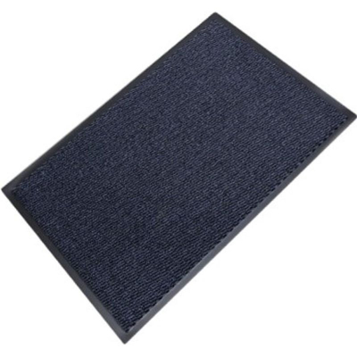 Dyshek hyrje Easy Life Mako, 90x150 cm, gomë antirrëshqitëse, blu navy