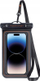 Këllëf uji për telefon Mobile Origin Waterproof Floating Case, deri 6.8", IPX8, i zi portokalli
