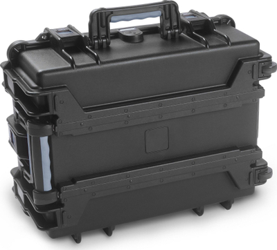 Çantë me rrota Dicota Rolling Case, për 14 tabletë, me karikim, ngjyrë e zezë