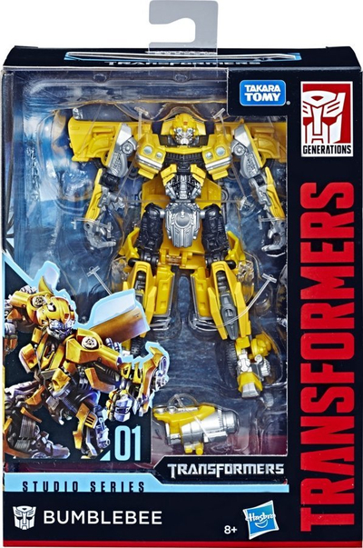 Figurë Transformers Hasbro Generations Deluxe Arcee, 14 cm, me gjoja, e verdhë