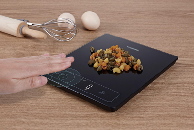 Peshore kuzhine Heinner Smart Kitchen Scale, 15kg, xham i temperuar, e zezë