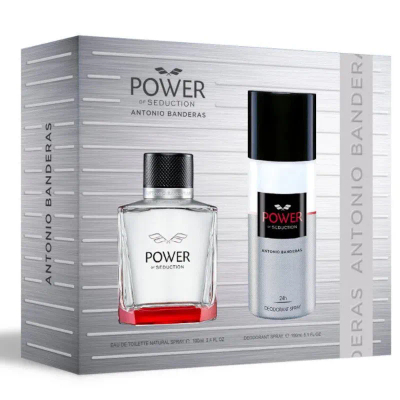 Set për meshkuj Antonio Banderas Power Of Seduction, Eau de Toilette 100ml + Deo 150ml 
