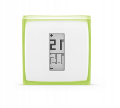 Паметен термостат Netatmo Smart Modulating, WiFi, E Ink, бел