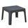 Tavolinë e ulët katrore SLEEK HM6371.05, polipropilen, 56x56x40 cm, jeshile e errët