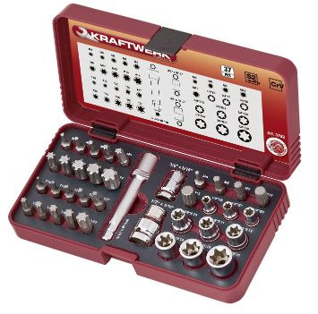 Seti për bita dhe çelësa Kraftwerk TX-XZN-RIBE, 37 copa
