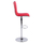Stol bari Nexus HM209.04, me gaz-lift, lartësi 58-78 cm, i kuq