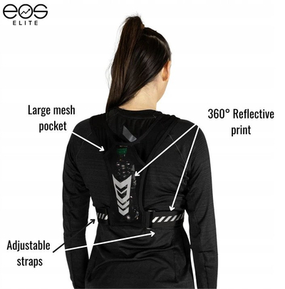 Jeletë vrapimi Eos Elite UltraLight EOSWHITE, 135g, reflektuese, e bardhë