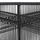 Sofa alumini bambu-look me litar gri 122×60×89 cm (HM5550.01), gri