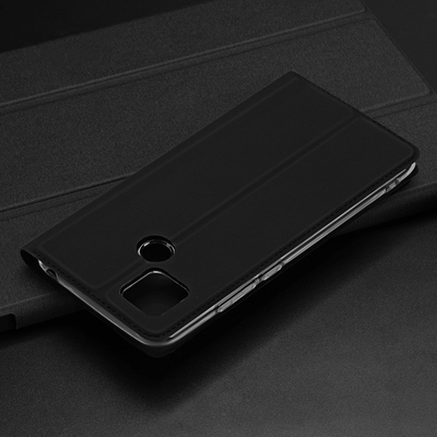 Këllëf telefoni Dux Ducis Skin Pro për Xiaomi Poco C40, tip kapak libri, me xhep karte, ngjyrë flori