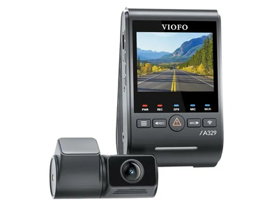 Kamerë makine Viofo A329 2CH, 4K 60FPS, WiFi GPS, e zezë