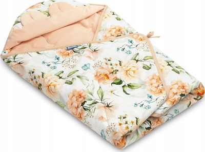 Batanije karroce Sensillo Peony Peach, XL, 115x115 cm, shumëngjyrëshe