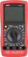 Multimetër për makina UNI-T UT107+, me sondë temperature, i kuq