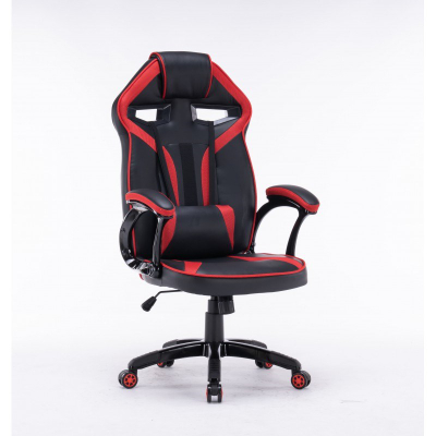 Karrige lojërash Top E Shop Drift Swivel, e zezë/e kuqe
