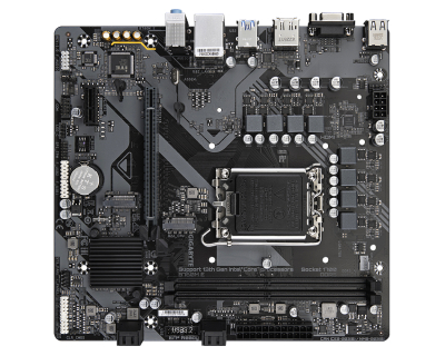 Pllake ame Gigabyte B760M E - 1.0 - DDR5, LGA1700, mATX