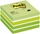 Shënues ngjitës Post-it Notes, kube me 450 fletë, 76 x 76 mm, jeshile pastel