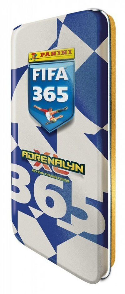 Сет за колекционирање Панини Адреналин XL FIFA 365 25/26 Pencil Tin, Momentum Gold Pack, картичка Limited Edition, повеќебојно
