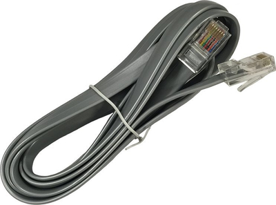 Kabllo ndërfaqe Cradlepoint 170663-000, RJ45 mashkull-mashkull, 2.1 m, gri