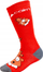 Долги детски чорапи Cairn Spirit J Red Marmot, двојно пакување, бр. 27-30, црвени