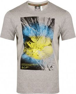 Maicë për meshkuj Adidas ED Athletes Tee (S87513), nr. 56, e hirtë