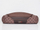 Shtrat për qen Hobbydog Royal Bed L, dizajn crown, kafe e hapur