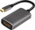 Адаптер USB iBOX IACF4K, USB-C во HDMI, 4K, сив