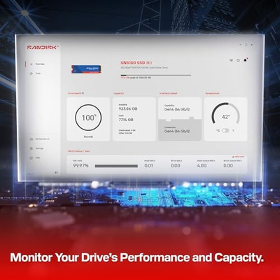 SSD i brendshëm SanDisk WD Blue SN5100, M.2 2280, 2TB, PCIe 4.0 x4