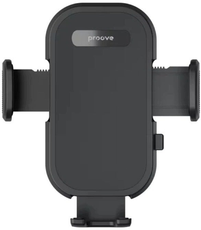 Mbajtëse telefoni për veturë Proove Longway Silicone Air Outlet, për grilë ajri, universale 4.7"–6.9", e zezë