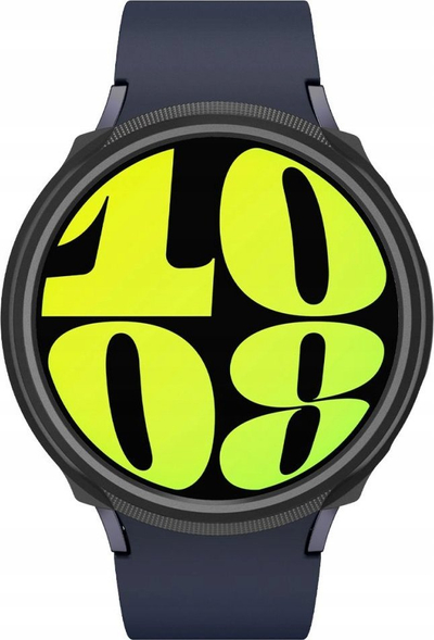 Mbrojtëse ore Spigen Liquid Air, Samsung Galaxy Watch7 44mm, TPU, e zezë matte