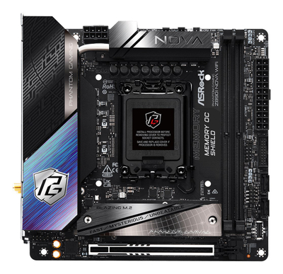 Матична плоча ASRock Z890I NOVA WIFI, LGA1851, DDR5, црна