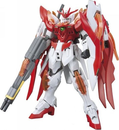 Пластичен модел Bandai Gundam Build Fighters Try Wing Gundam Zero Honoo, размер 1/144, разновидни бои
