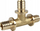 Tresh reduktues Tece 710509, 20x16x20 mm, bronzi