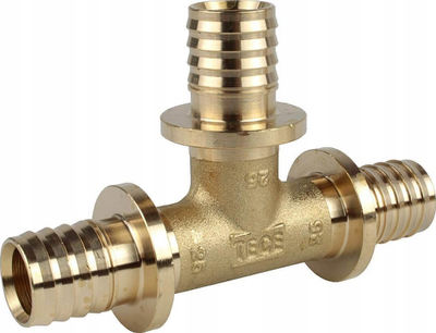 Tresh reduktues Tece 710509, 20x16x20 mm, bronzi