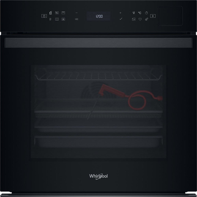 Furra e integruar elektrike Whirlpool WOI6A8FPT1SBA, 6th Sense, Ready2Cook, e zezë