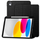 Këllëf tableti Tech-Protect SC Pen Canvas për iPad 10.9" 2022 dhe 11" 2025, me stand, me vend për Apple Pencil, i zi