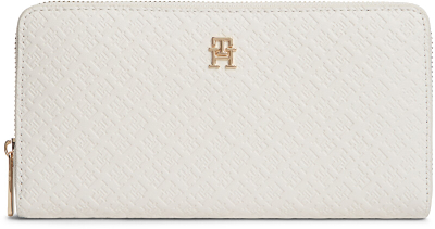 Portofol femrash Tommy Hilfiger, imitim lëkure, i zi