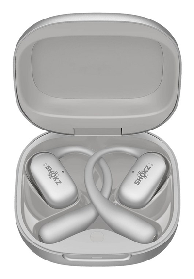 Kufje pa tela Shokz OpenFit 2 Plus T921 ST, open ear, që s’i hyn ujë, gri
