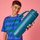 Shishe termike b.box Thermo Bottle Flip Top, 690ml, me pipë, midnight