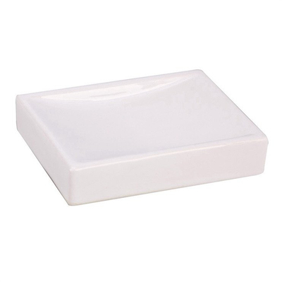 Сет диспенсер за сапун и чинија за сапун Thema lux SOAP DISH BCO-0355G, бела