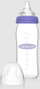 Шише за хранење од стакло Lansinoh Natural Wave, 240 ml, проѕирно