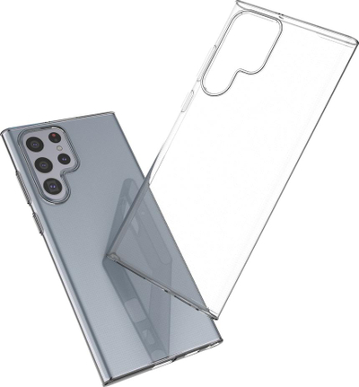 Футрола за телефон Ultra Clear 0.5mm за Samsung Galaxy S22 Ultra, флексибилен гел, транспарентна