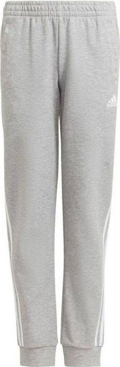 Tuta për kalamaj Adidas 3-Stripes Tapered Jr GT6888, t'hirta