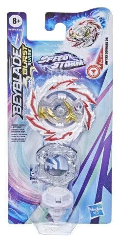 Lodër rrotë Beyblade Hasbro Abyss Devolos D6, Burst Surge, Speedstorm, e bardhë
