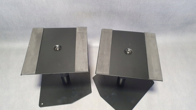 Qëndrim monitori studio Omnitronic MOTI-1, set me 2 copë, lartësi e rregullueshme, ngjyrë e zezë