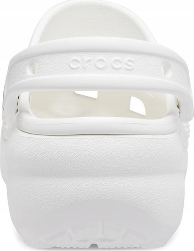 Sandale Crocs Classic Platform Clog, për goca, të bardha