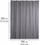 Perde dushi Wenko 20044100, tekstile, anti myk, 180 x 200 cm, gri